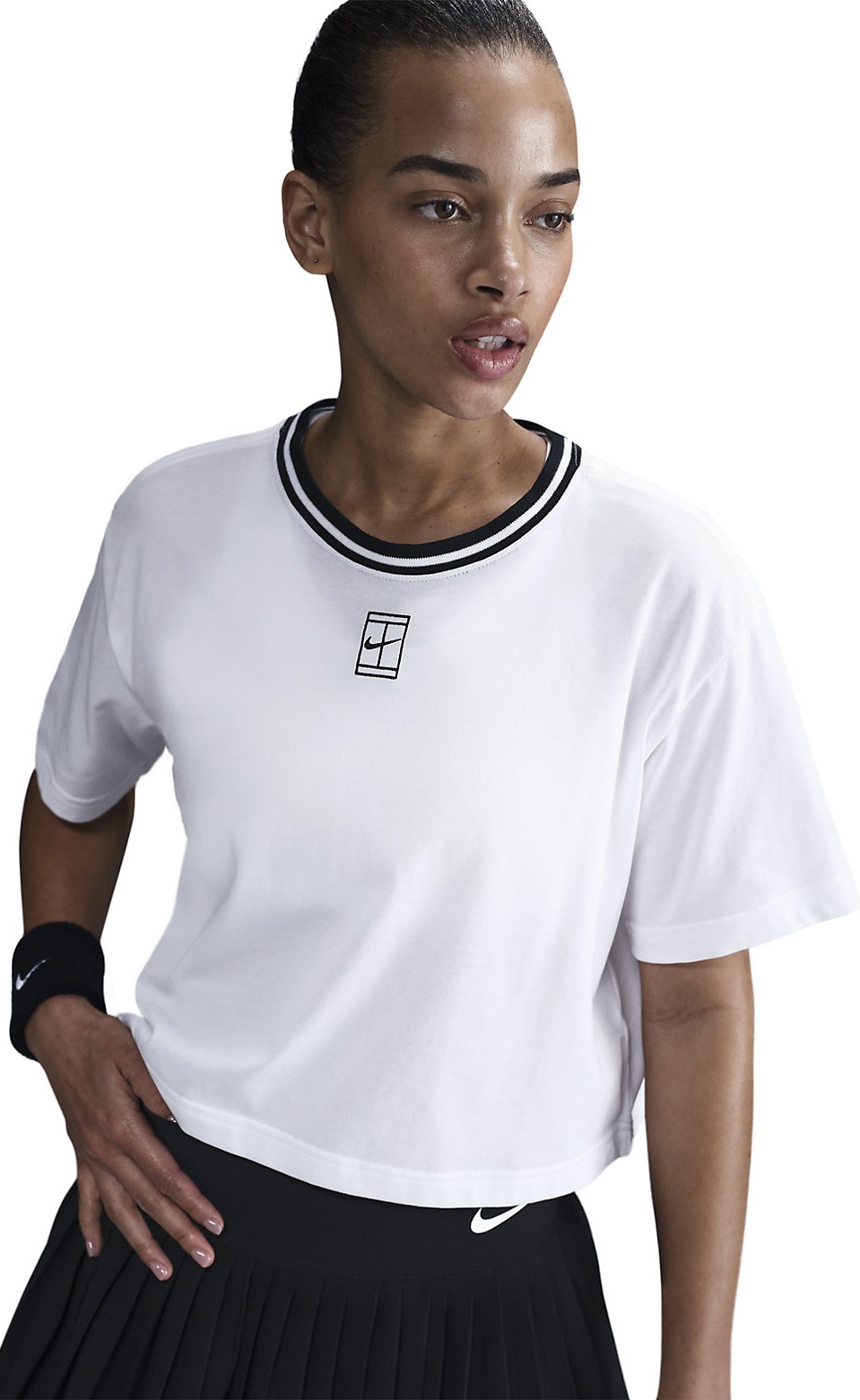 Nike Heritage Dri-FIT Kısa Kollu Crop Kadın Tişörtü