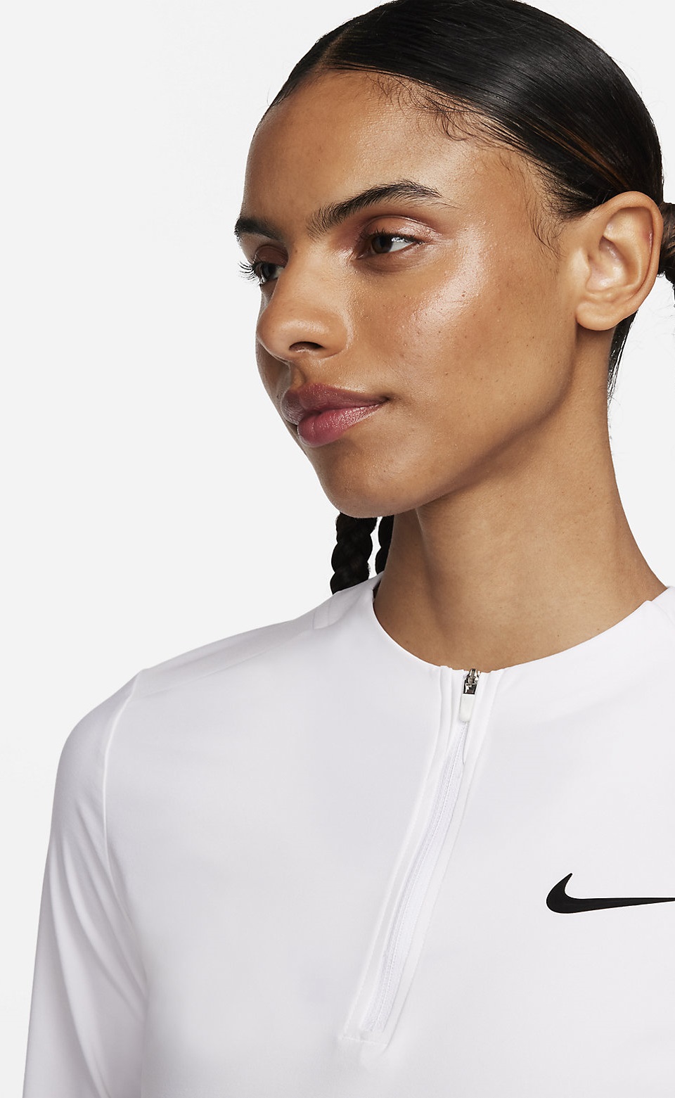 NikeCourt Advantage Dri-FIT 1/4 Fermuarlı Kadın Tenis Üstü