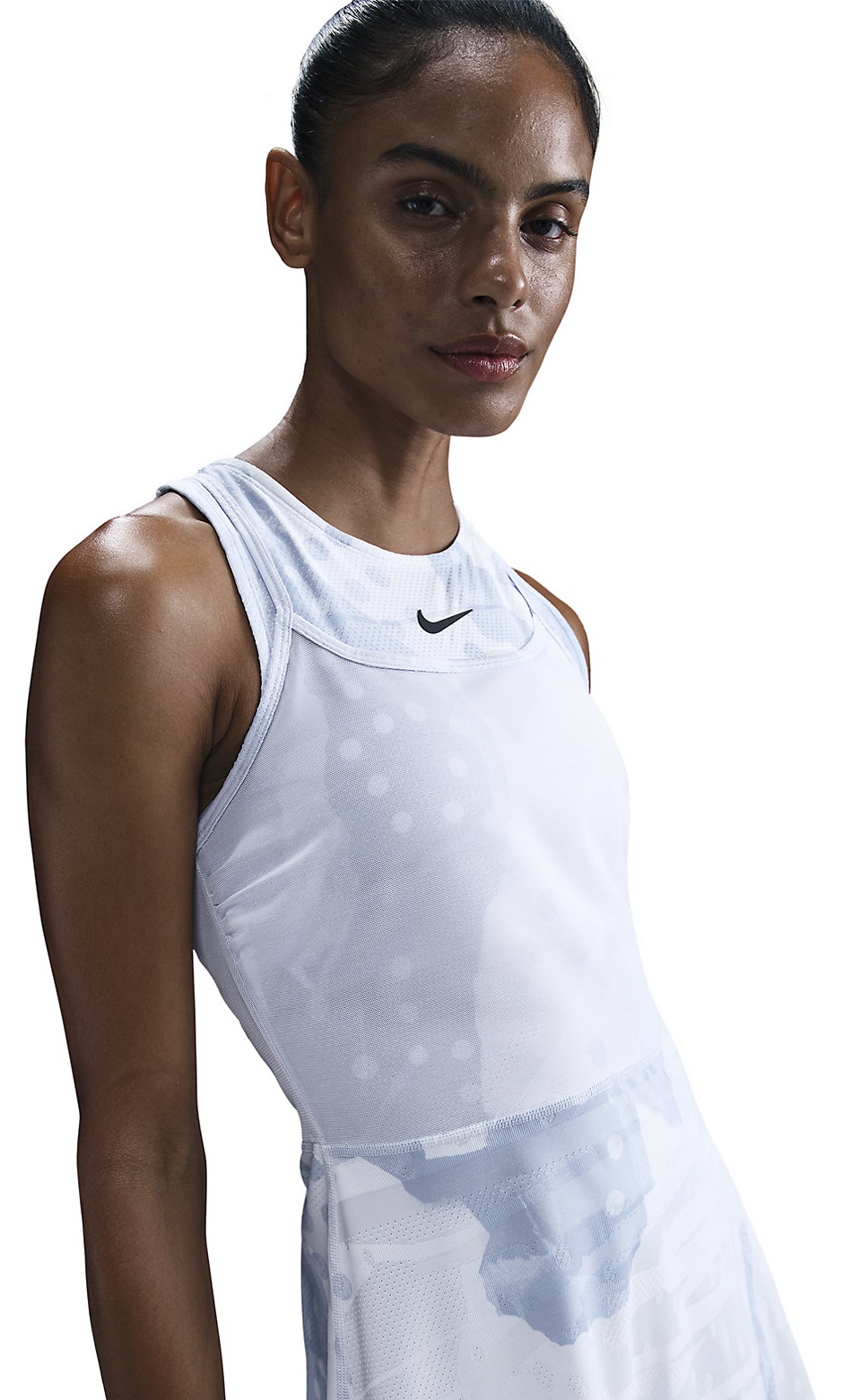 NikeCourt Slam Melbourne Print Dri-FIT Kadın Tenis Elbisesi