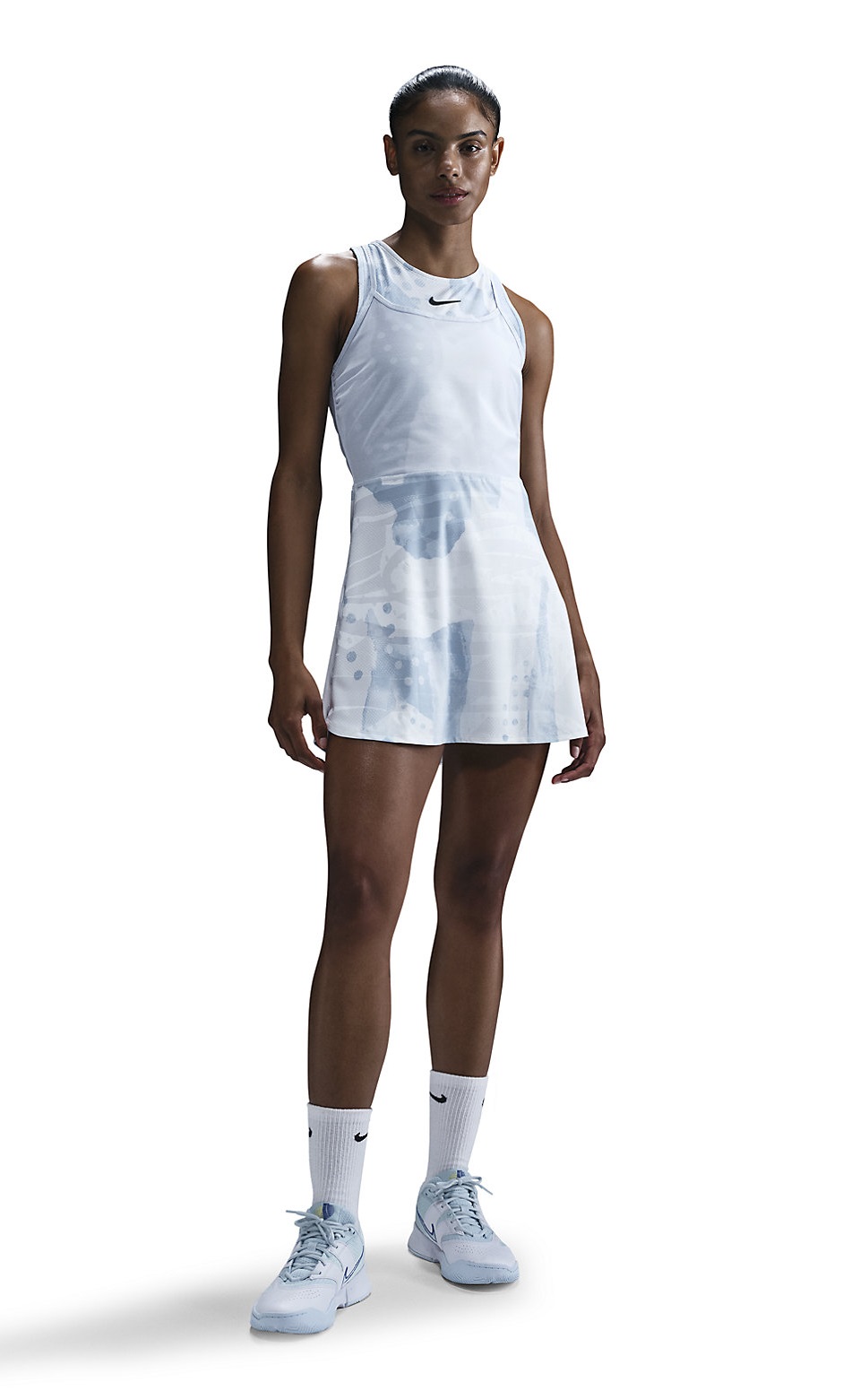 NikeCourt Slam Melbourne Print Dri-FIT Kadın Tenis Elbisesi